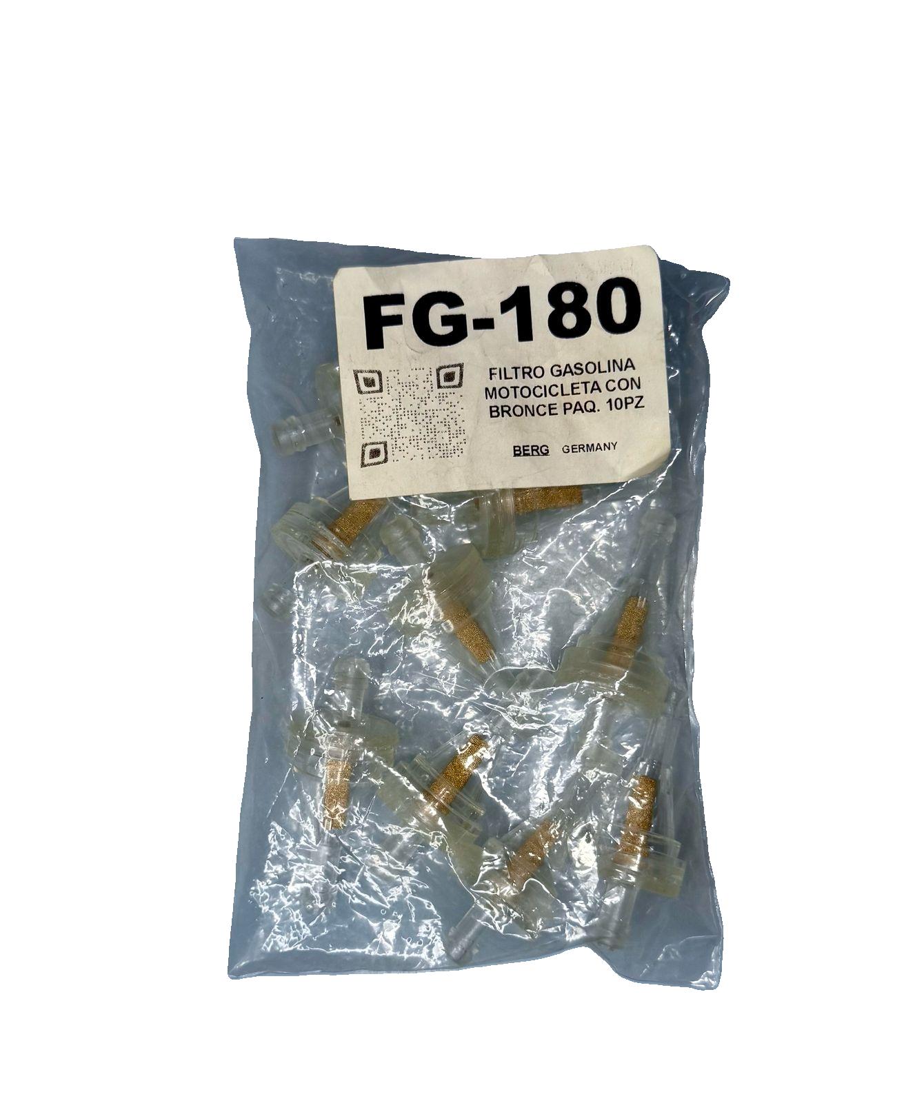 FILTRO DE MOTOS BRONCE PQTE 10 PZA